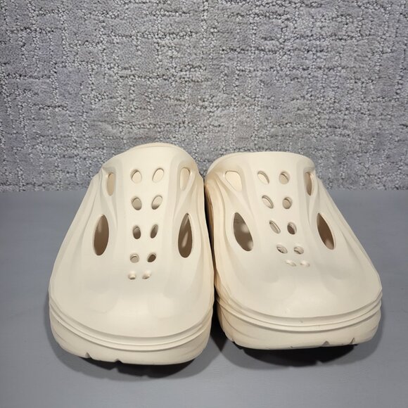 Hoka Ora Recovery Mules Unisex Size US L7 M9 Vanilla Tan Slip-On Slides Sandals - Picture 5 of 11